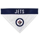 Pets First NHL Winnipeg Jets Dog & Cat Bandana, Large/X-Large. Officially Licensed, Reversible, Game Day, Birthday, Tailgating, Barbeques, Halloween