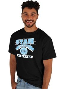 Blue 84 Standard NHL Officially Licensed T-Shirt Retro 90's Hockey Team Color