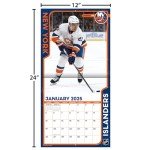 TURNER SPORTS New York Islanders 2025 12x12 Team Wall Calendar (25998011948)