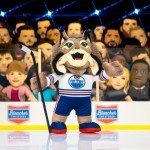 Bleacher Creatures Edmonton Oilers Hunter 10" NHL Plush Figure (Road Uniform) - A Mascot for Play or Display