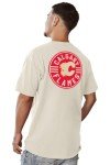 Blue 84 Standard NHL Officially Licensed T-Shirt Ringspun Front/Back Ivory Puck