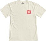 Blue 84 Standard NHL Officially Licensed T-Shirt Ringspun Front/Back Ivory Puck