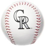 Rawlings | MLB Team Logo Baseball | Colorado Rockies