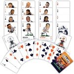 MasterPieces Playing Cards - Chicago Bears All-Time Greats Playing Cards - Officially Licensed Playing Card Deck for Adults, Kids, and Family