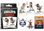 MasterPieces Playing Cards - Chicago Bears All-Time Greats Playing Cards - Officially Licensed Playing Card Deck for Adults, Kids, and Family