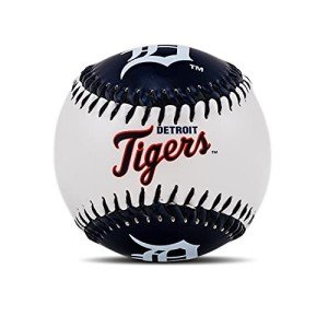 Franklin Sports Detroit Tigers MLB Team Baseball - MLB Team Logo Soft Baseballs - Toy Baseball for Kids - Great Decoration for Desks and Office