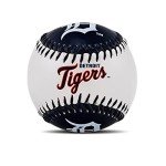 Franklin Sports Detroit Tigers MLB Team Baseball - MLB Team Logo Soft Baseballs - Toy Baseball for Kids - Great Decoration for Desks and Office