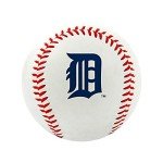 Rawlings | MLB Team Logo Baseball | Detroit Tigers | Official | White