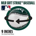 Franklin Sports Oakland Athletics MLB Team Baseball - MLB Team Logo Soft Baseballs - Toy Baseball for Kids - Great Decoration for Desks and Office