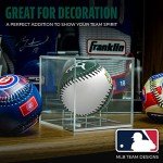 Franklin Sports Oakland Athletics MLB Team Baseball - MLB Team Logo Soft Baseballs - Toy Baseball for Kids - Great Decoration for Desks and Office