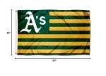 WinCraft Oakland A's Nation Flag 3x5 Banner