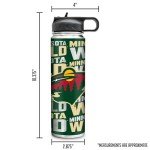 Rico Industries NHL Hockey Minnesota Wild 22oz Stainless Steel Tumbler with Lid - Great For Coffee, Tea, Water or Cocktails