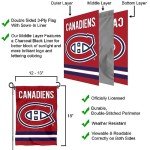 WinCraft Montreal Canadiens Double Sided Garden Flag