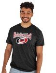 Blue 84 Standard NHL Officially Licensed T-Shirt Heathered Black