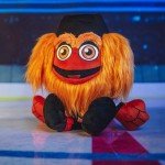 Bleacher Creatures Philadelphia Flyers Gritty 8" NHL Kuricha Mascot Sitting Plush - Soft Chibi Inspired Mascot