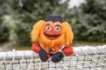 Bleacher Creatures Philadelphia Flyers Gritty 8" NHL Kuricha Mascot Sitting Plush - Soft Chibi Inspired Mascot
