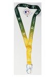 MLB Oakland Athletics Ombre Lanyard, Green, One Size