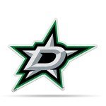 Rico Industries NHL Dallas Stars Primary Shape Cut Pennant - Home and Living Room Décor - Soft Felt EZ to Hang