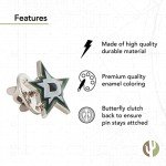 Desert Cactus Dallas Stars Lapel Pin NHL Team Logo National Hockey League Enamel Made of Metal (Lapel Pin)