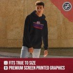 Wright & Ditson NHL Adult Heather Charcoal True Fan Hooded Sweatshirt Unisex - Unisex Cotton Poly Blend - Ultimate Comfort (Montreal Canadiens - Charcoal, Medium)