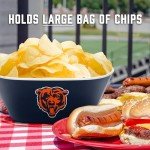 YouTheFan NFL Chicago Bears Large Party Bowl
