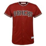Corbin Carroll Arizona Diamondbacks MLB Kids Youth 8-20 Red Alternate Player Jersey (18-20)