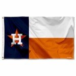 WinCraft Houston Astros State of Texas Logo Flag and Banner
