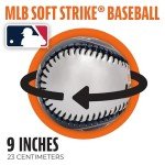 Franklin Sports Houston Astros MLB Team Baseball - MLB Team Logo Soft Baseballs - Toy Baseball for Kids - Great Decoration for Desks and Office