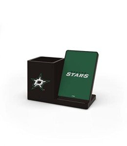SOAR NHL Wireless Charger and Desktop Organizer, Dallas Stars