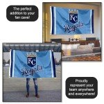 WinCraft Kansas City Royals Powder Blue Flag and Banner