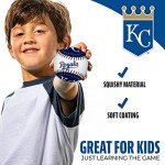 Franklin Sports Kansas City Royals MLB Team Baseball - MLB Team Logo Soft Baseballs - Toy Baseball for Kids - Great Decoration for Desks and Office