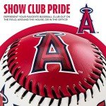 Franklin Sports Los Angeles Angels MLB Team Baseball - MLB Team Logo Soft Baseballs - Toy Baseball for Kids - Great Decoration for Desks and Office