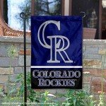 WinCraft Colorado Rockies Double Sided Garden Flag