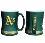 Boelter Boxed Relief Sculpted Mug - Oakland Athletics