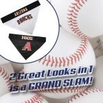 Pets First DMB-3217-L-XL MLB Arizona Diamondbacks Reversible Pet Bandana, Large/X-Large, MLB Team Color