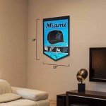 WinCraft Miami Marlins Heritage History Banner Pennant