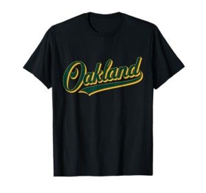 Oakland retro vintage Baseball classic California gift T-Shirt