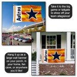 WinCraft Houston Astros Retro Vintage Grommet Flag