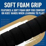 Franklin Sports Kansas City Royals Foam Bat & Ball Set - Soft Jumbo Team Baseball Bat and Ball Team Logo - MLB Official Licensed Product, Blue, 21-Inch