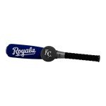 Franklin Sports Kansas City Royals Foam Bat & Ball Set - Soft Jumbo Team Baseball Bat and Ball Team Logo - MLB Official Licensed Product, Blue, 21-Inch