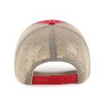 '47 MLB Trawler Mesh Clean Up Adjustable Hat, Adult One Size Fits All (Los Angeles Angels Red)