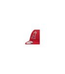 New Era Unisex The League Anaheim Angels Game Red Hat One Size