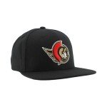 ZHATS Standard NHL Officially Licensed Adjustable Snapback Hat Flat Bill Z11 Icon Team Color, One Size