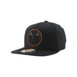 ZHATS Unisex Kid's NHL Officially Licensed Youth Adjustable Snapback Hat Flat Bill Z11 Black Element, One Size