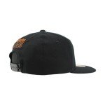 ZHATS Unisex Kid's NHL Officially Licensed Youth Adjustable Snapback Hat Flat Bill Z11 Black Element, One Size