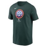Nike Men's MLB City Connect Large Logo T-Shirt (US, Alpha, XX-Large, Regular, Regular, Green, Colorado Rockies)