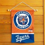 WinCraft Detroit Tigers Retro Vintage Throwback Double Sided Garden Flag