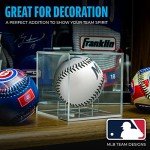 Franklin Sports Miami Marlins MLB Team Baseball - MLB Team Logo Soft Baseballs - Toy Baseball for Kids - Great Decoration for Desks and Office