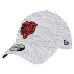 New Era Men's White Chicago Bears Gameday Graded 39THIRTY Flex Hat