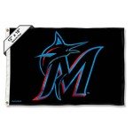 WinCraft Miami Marlins Boat and Golf Cart Flag